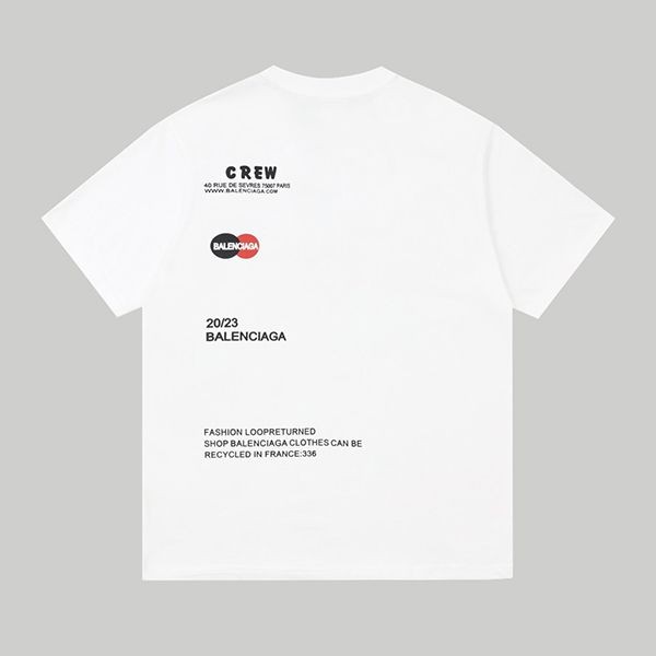 2023SS超レア欲しい♡超限定♪バレンシアガ  ロゴ Tシャツ コピー baj53929